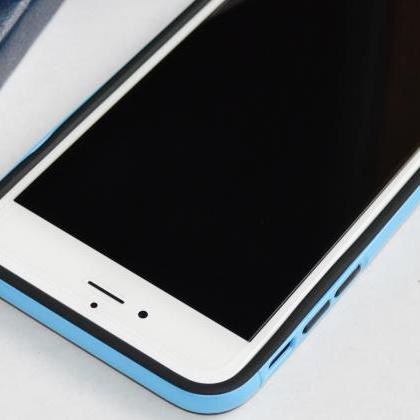 Blue Colorful Bumper With Black Tpu Cover High..