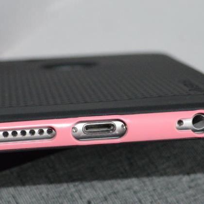 Pink Colorful Bumper With Black Tpu Cover For..
